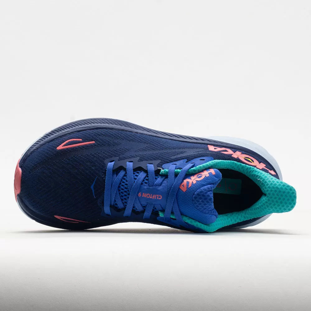 Hoka Clifton 9 Women's Bellwether Blue/Ceramic
