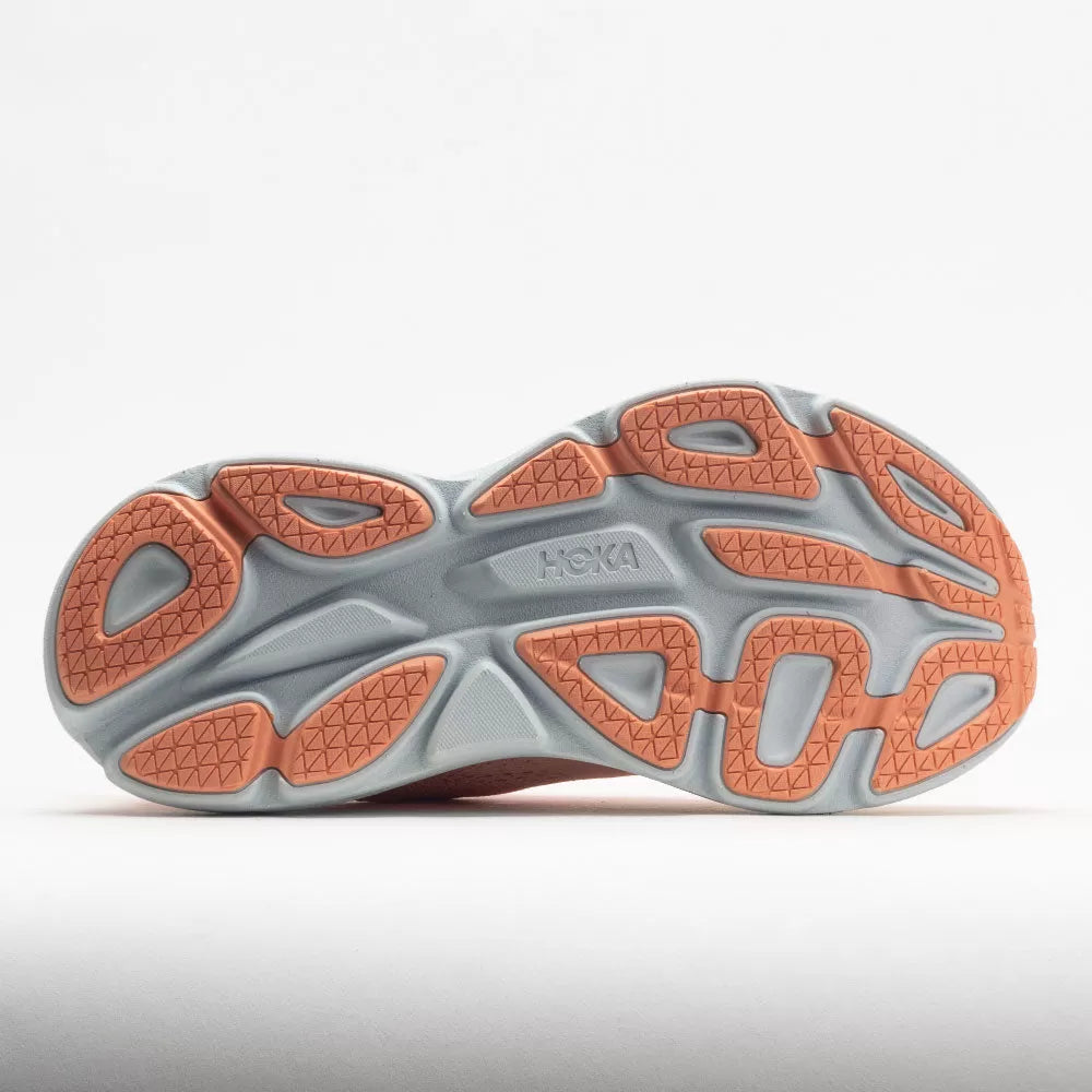 Hoka Bondi 8 Women's Shell Coral/Peach Parfait