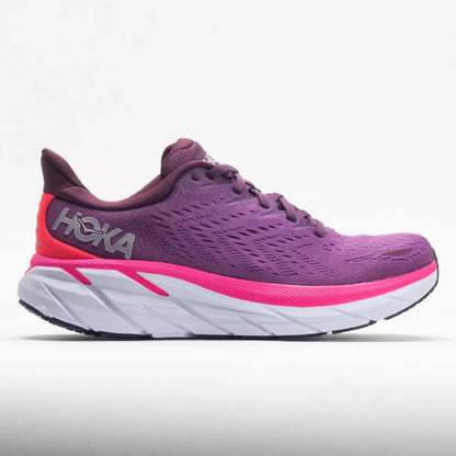 Hoka Clifton 8 Women's Grape Wine/Beautyberry