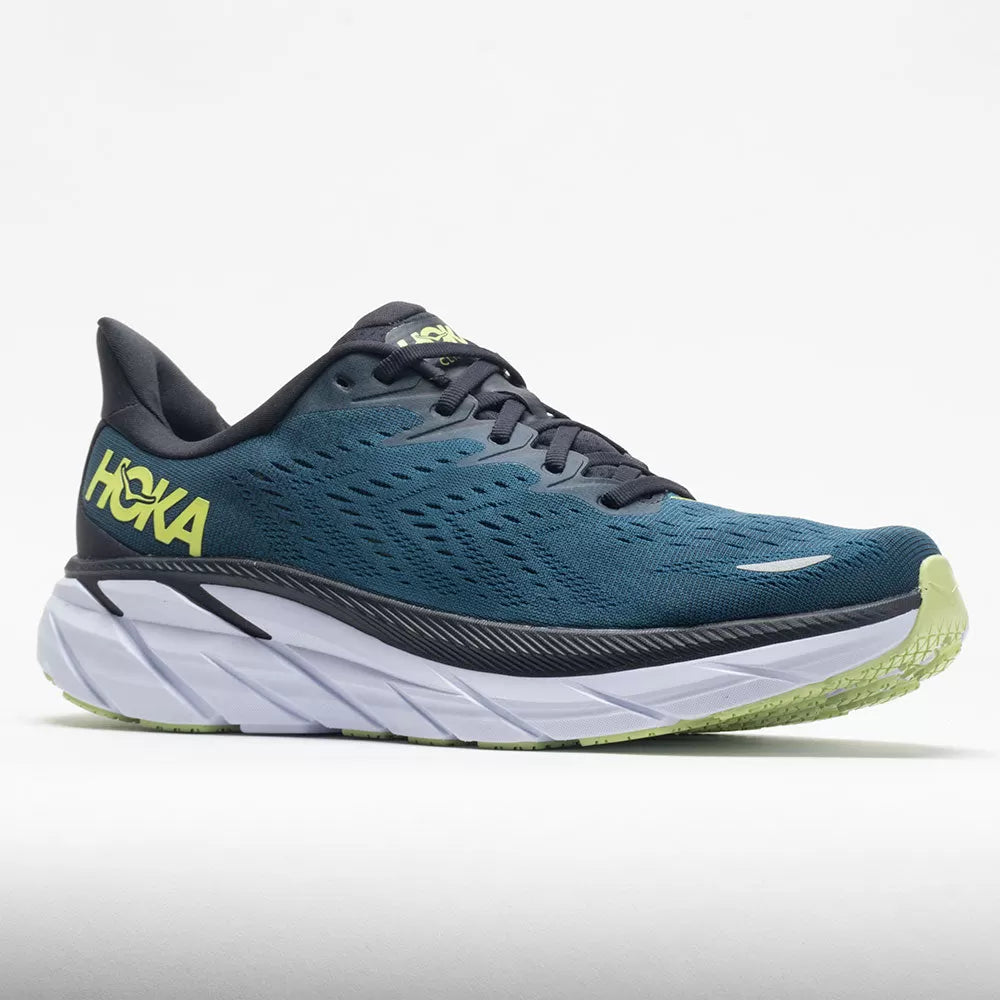 Hoka Clifton 8 Men's Blue Coral/Butterfly