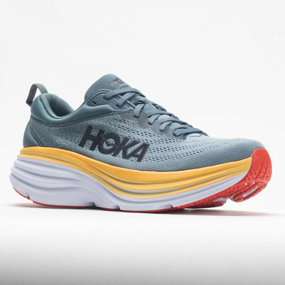 Hoka Bondi 8 Men's Goblin Blue/Mountain Spring
