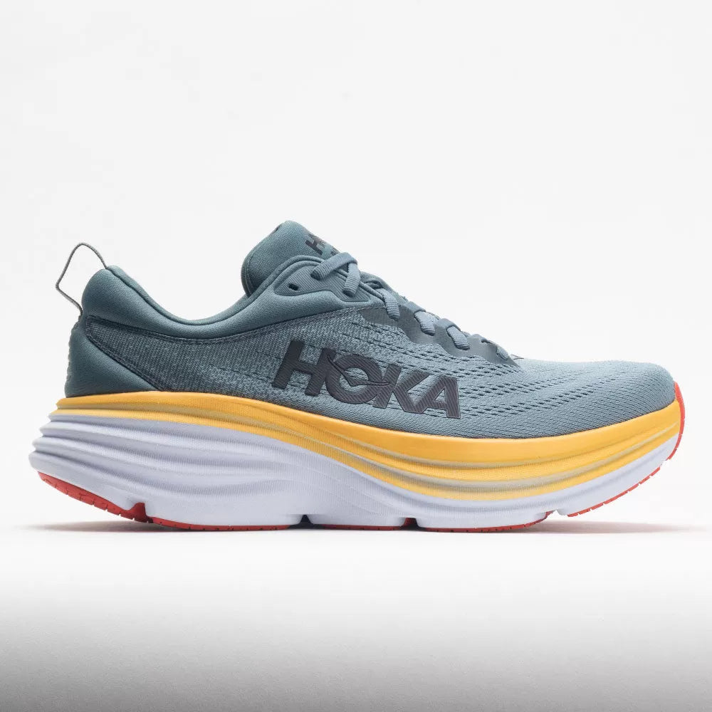 Hoka Bondi 8 Men's Goblin Blue/Mountain Spring