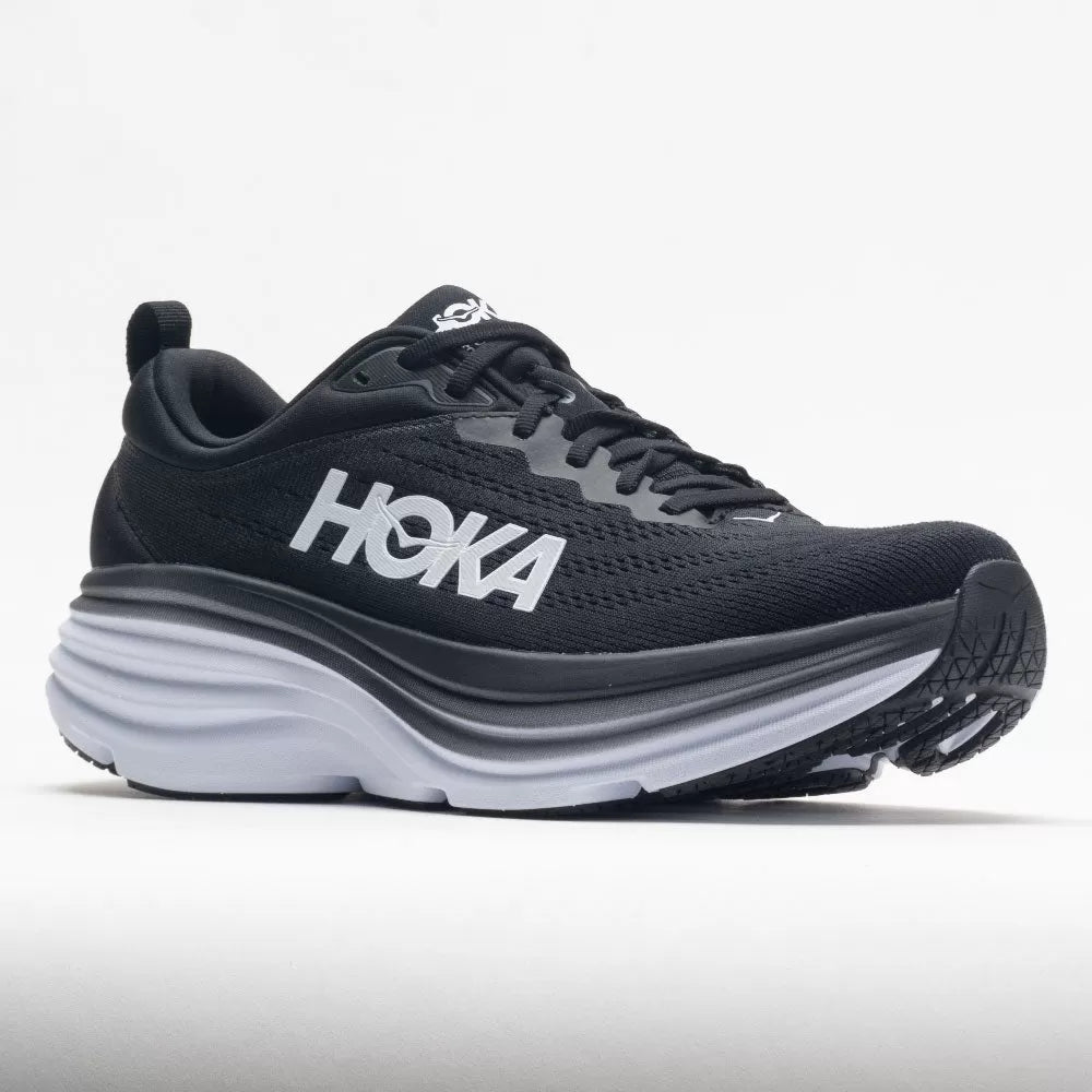 Hoka Bondi 8 Men's Black/White