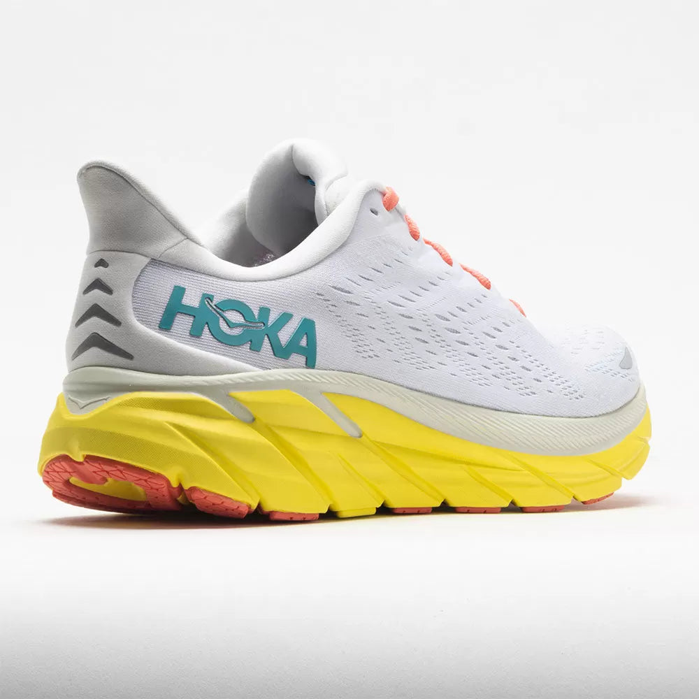 Hoka Clifton 8 Men's Blanc de Blanc/Illuminating
