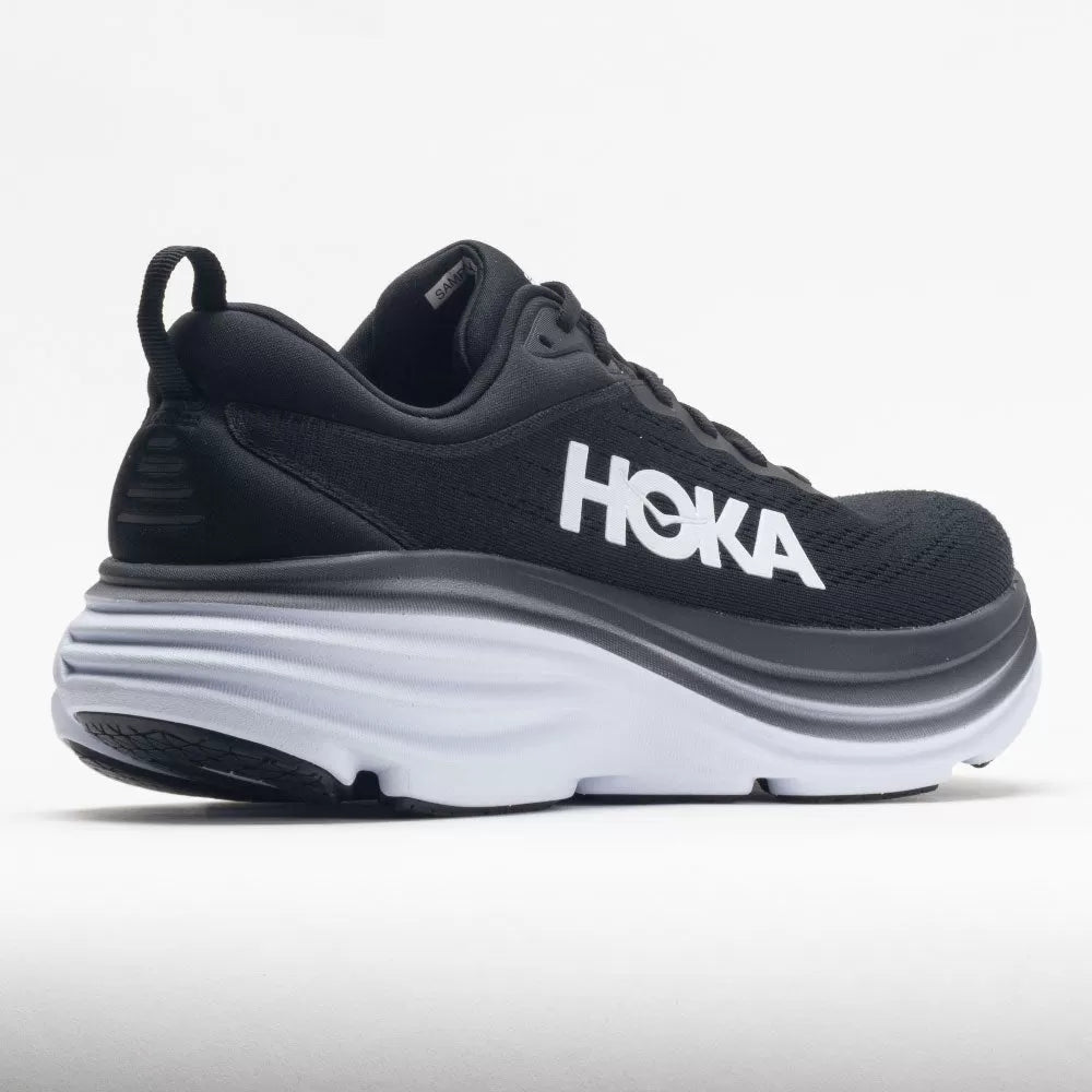 Hoka Bondi 8 Men's Black/White