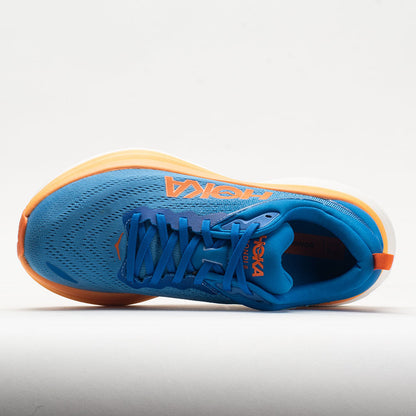 Hoka Bondi 8 Men's Coastal Sky/Vibrant Orange